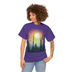 Serene Nature Graphic Tee, Aesthetic T-Shirt, Cozy Casual Wear, Gift for Nature Lovers, Perfect for Outdoor Adventures