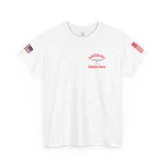 SUBMARINER RED Friday T Shirt with Fouled Anchor, American Flag, FBM / Boomer Silhouette. Remember Everyone Deployed, Dolphins
