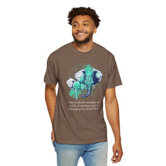 Elephants Graphic  Garment-Dyed T-shirt