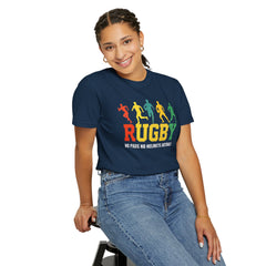 Rugby Players Rainbow Graphic T-Shirt