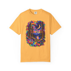 Mystical Psychedelic Moonlit Forest T-Shirt