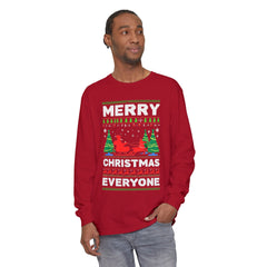 Merry Christmas Everyone Long Sleeve T-Shirt - Unisex Holiday Apparel