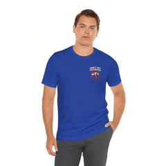 Montana Rules Tee - “3 Things You Don’t Do in Montana: Don’t Pet the Buffalo, Outdrink Canadians, Mess with Cowboy Music”
