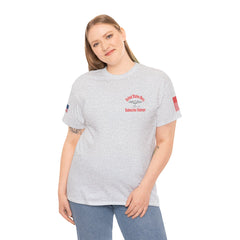 SUBMARINER RED Friday T Shirt with Fouled Anchor, American Flag, FBM / Boomer Silhouette. Remember Everyone Deployed, Dolphins