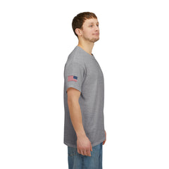 SUBMARINER RED Friday T Shirt with Fouled Anchor, American Flag, FBM / Boomer Silhouette. Remember Everyone Deployed, Dolphins
