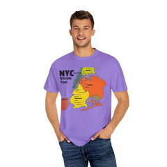NYC Sitcoms Tour Comfort Colors T-shirt - Unisex Garment-Dyed