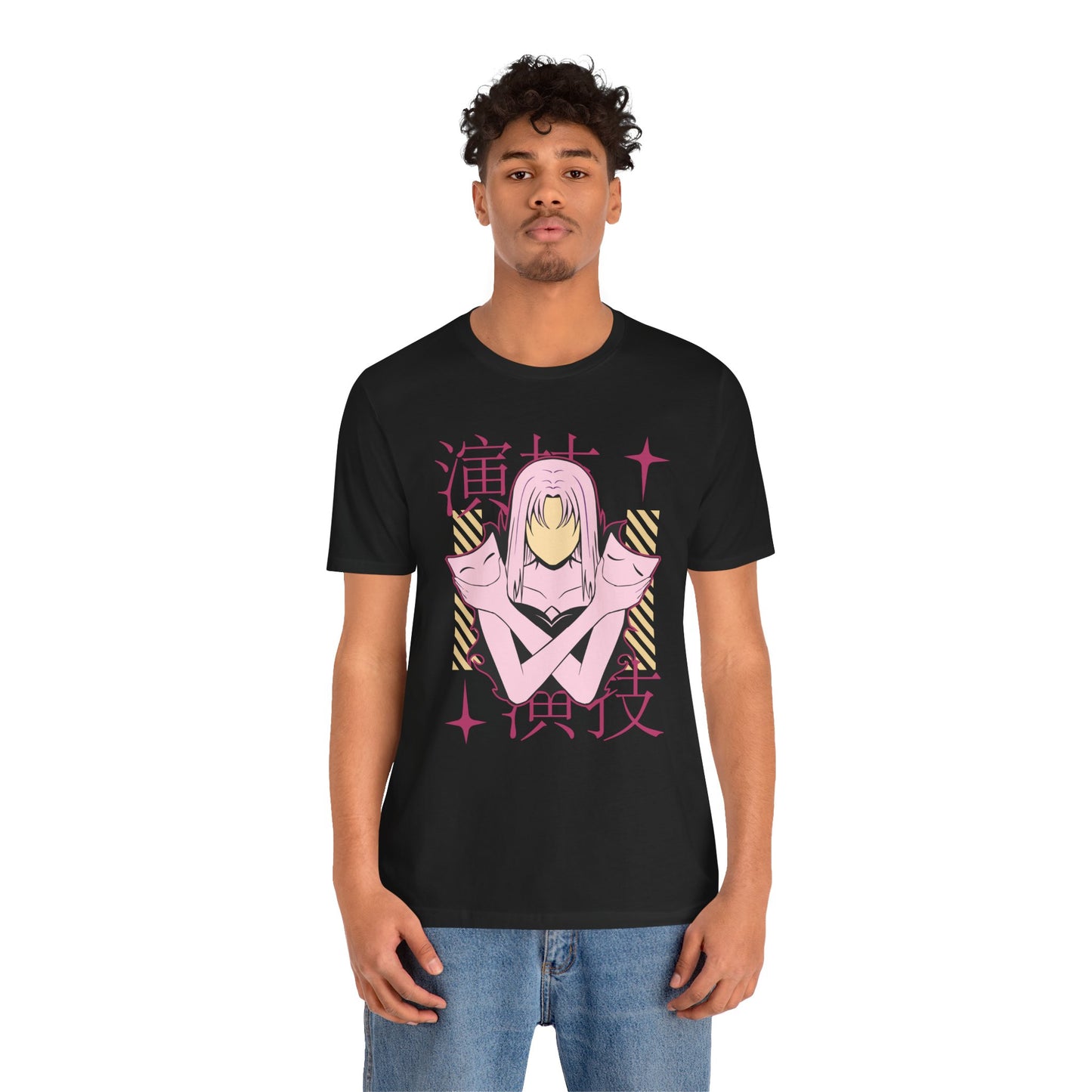 Anime Girl Actors Art - Unisex Jersey Short Sleeve Tee