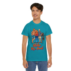 Aloha Mr. Hand from Spicoli and Mr. Hand  Unisex Jersey Short Sleeve Tee