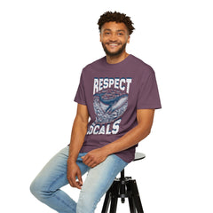 Respect the Locals Whale T-Shirt — Marine Conservation Graphic