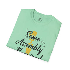 Some Assembly Required - Unisex T Shirt,Amputation Awareness,Limb Loss Awareness,Gift For Her,Gift For Him,Leg Amputee,Arm Amputee