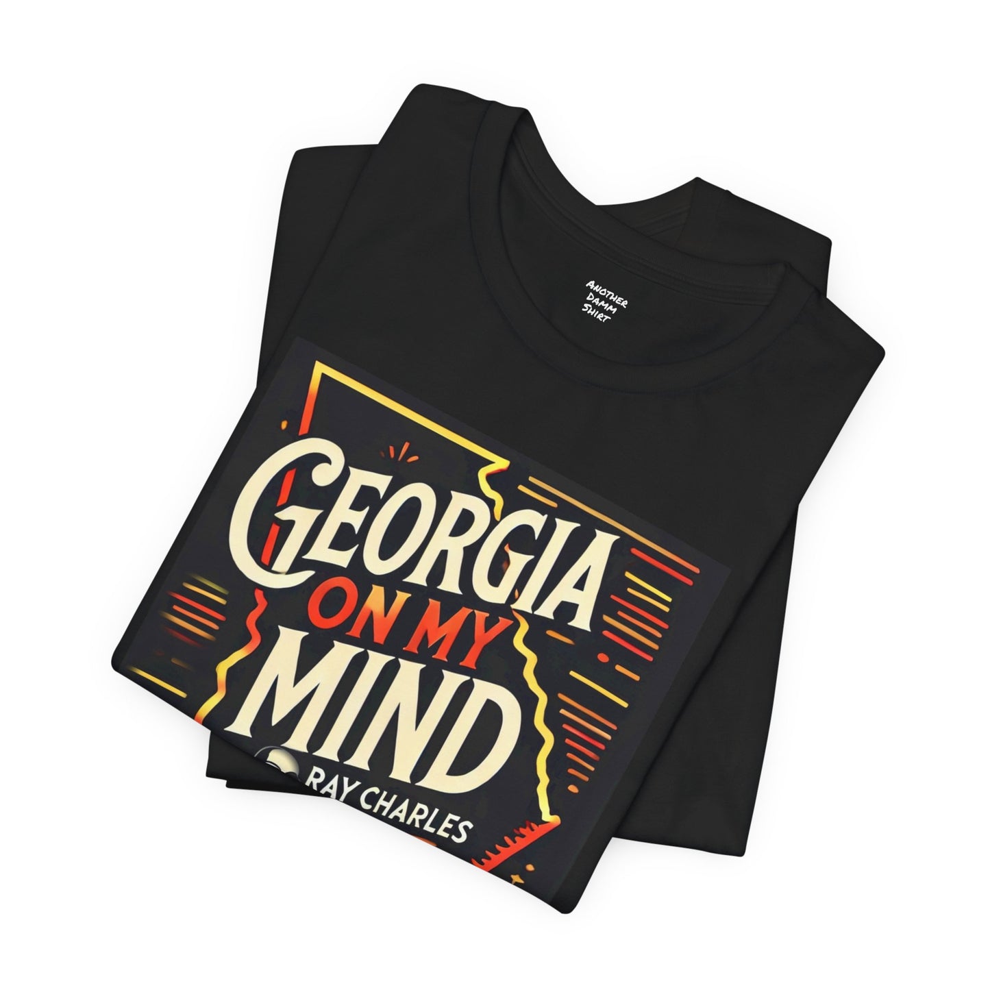 Georgia On My Mind - Ray Charles - Graphic Unisex Jersey Short Sleeve Tee