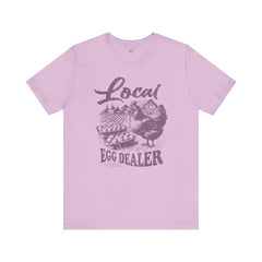 Local Egg Dealer Unisex Jersey Tee - Perfect for Farmers & Foodies