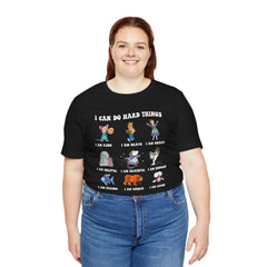 Motivational Kids Tee - I Can Do Hard Things - Unisex Jersey Shirt, Uplifting Gift for Children, Inspirational Apparel, Back to [...]