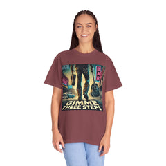 Music Lynyrd Skynyrd Inspired Gimme Three Steps AI Graphic - Unisex Comfort Colors Shirt