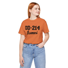 DD-214 Alumni Tee — Military Service Veteran Tribute T-Shirt