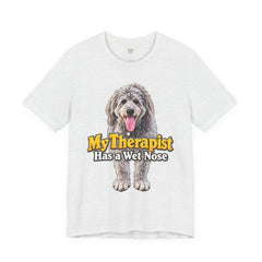 My Therapist Has A Wet Nose Personalized with your dog(s) image T-Shirt