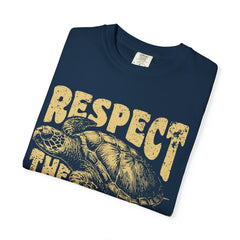 Respect the Locals T-Shirt — Sea Turtle Conservation Graphic Tee