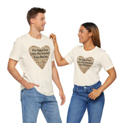 Funny Matzah Heart Quote For Passover Unisex Tee