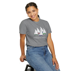Hempstead Bay Sailing Club T-Shirt — Vintage Sailboat Race Day Tee