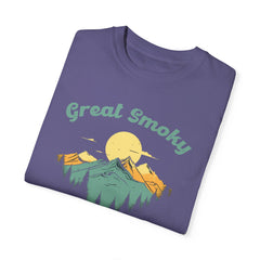 Great Smoky National Park National Park Graphic, Comfort Colors Soft Relaxed Fit Unisex Garment-Dyed T-shirt