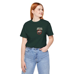 Montana Rules Tee - “3 Things You Don’t Do in Montana: Don’t Pet the Buffalo, Outdrink Canadians, Mess with Cowboy Music”