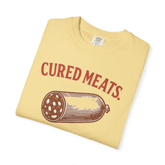 Cured Meats Graphic Tee - Funny Foodie Wear, Gift for Meat Lovers