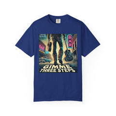 Music Lynyrd Skynyrd Inspired Gimme Three Steps AI Graphic - Unisex Comfort Colors Shirt