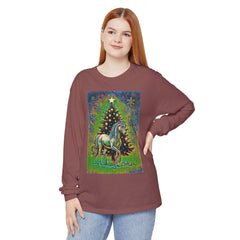 Horse Christmas Long Sleeve T-Shirt
