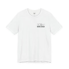 Dog Dad T-Shirt — Personalized Your Dog Image  Tee (Custom Name)