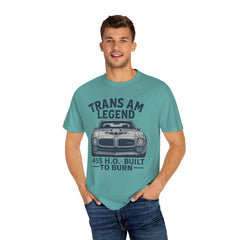 Retro Pontiac 1971 Trans Am High Output -455 Unisex Comfort Colors Garment Dyed T-Shirt