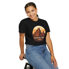 Capitol Reef National Park Graphic, Comfort Colors Soft Relaxed Fit Unisex Garment-Dyed T-shirt