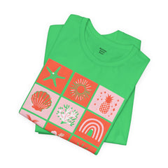 Beachy Soul Unisex Jersey Tee - Perfect Summer Vibes, Casual Wear, Gift for Beach Lovers, Vacation Outfit, Relaxed Style