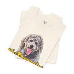 My Therapist Has A Wet Nose Personalized with your dog(s) image T-Shirt