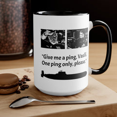 Mug - Hunt For Red October Fan Mug, Sean Connery Gift, Submarine Movie Fan Gift