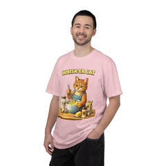 Whisker Cat Baking T-Shirt — Cute Cat Chef Graphic Tee