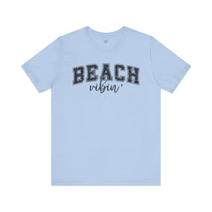 Beach Vibes Unisex Jersey Short Sleeve Tee