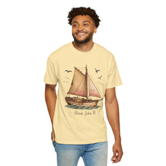 Sloop John B Sailboat T-Shirt — Vintage Nautical Tee