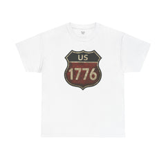 Vintage USA Pride Tee - 1776 Unisex Heavy Cotton Tee