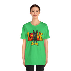 Personalized Love Your Dog T-Shirt — Designed with your dogs name and picture Graphic Tee