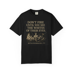 Battle of Bunker Hill Graphic T-Shirt - Unisex Garment-Dyed Tee