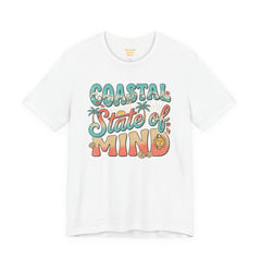Coastal State of Mind Tee — Retro Beach Graphic T-Shirt