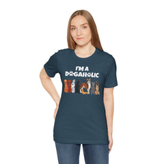 I'm a Dogaholic Unisex Jersey Tee - Perfect Gift for Dog Lovers