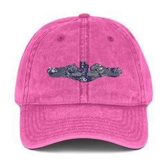 United States Navy Submariner Vintage Embroidered Cap - Retro Style Hat for Everyday Wear