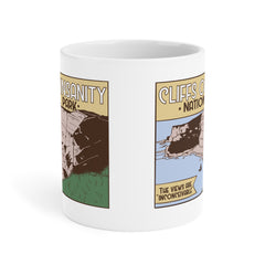 Cliffs of Insanity National Park Graphic Mug