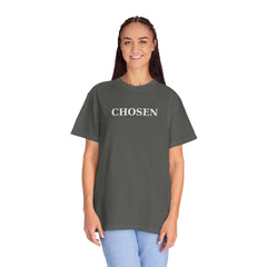 CHOSEN T-Shirt — Minimal Christian Verse Quiet Faith Tee