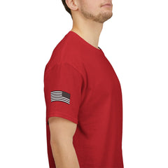 R.E.D. American Flag Submariner T-Shirt — "Until They Come Home" Patriotic Tee