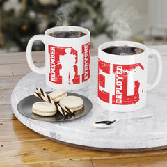RED Friday / Patriotism / Army / Navy / Air Force / Marines / Space Force / Remember Everyone Deployed - Ceramic Mugs (11oz\15oz\20oz)