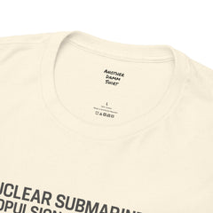 Nuclear Submarine Propulsion Explained Tee, Science Shirt, Geeky Gift, Educational Apparel, STEM Fashion, Nerdy T-Shirt