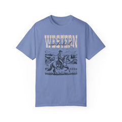 Vintage Style Cowboy Graphic Shirt - Stylish T Shirt