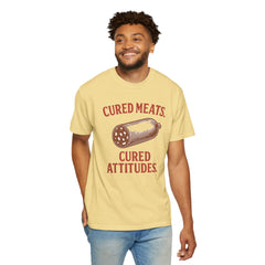 Cured Meats Graphic Tee - Funny Foodie Wear, Gift for Meat Lovers